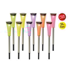 Aurinkokäyttöinen LED-koristevalo 4180702, 10 kpl