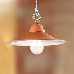 Závesná lampa GIULIA s keramickým tienidlom