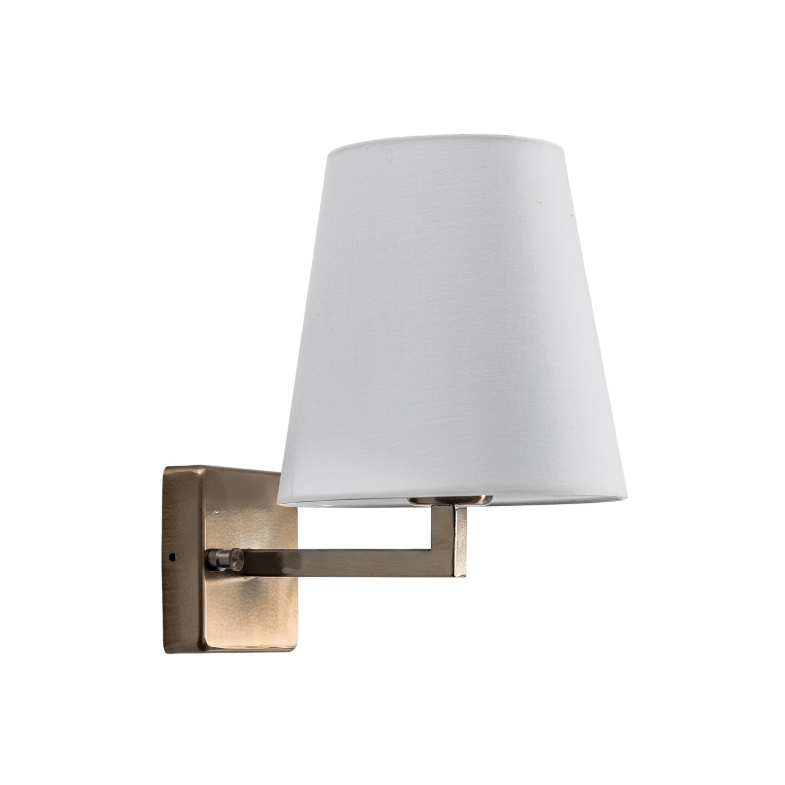 Applique profilo, oro/bianco, metallo/tessuto, altezza 30 cm Applique profilo, oro/bianco, metallo/tessuto, altezza 30 cm