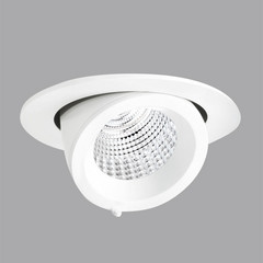 Lámpara empotrable EB431 foco reflectora LED blanco
