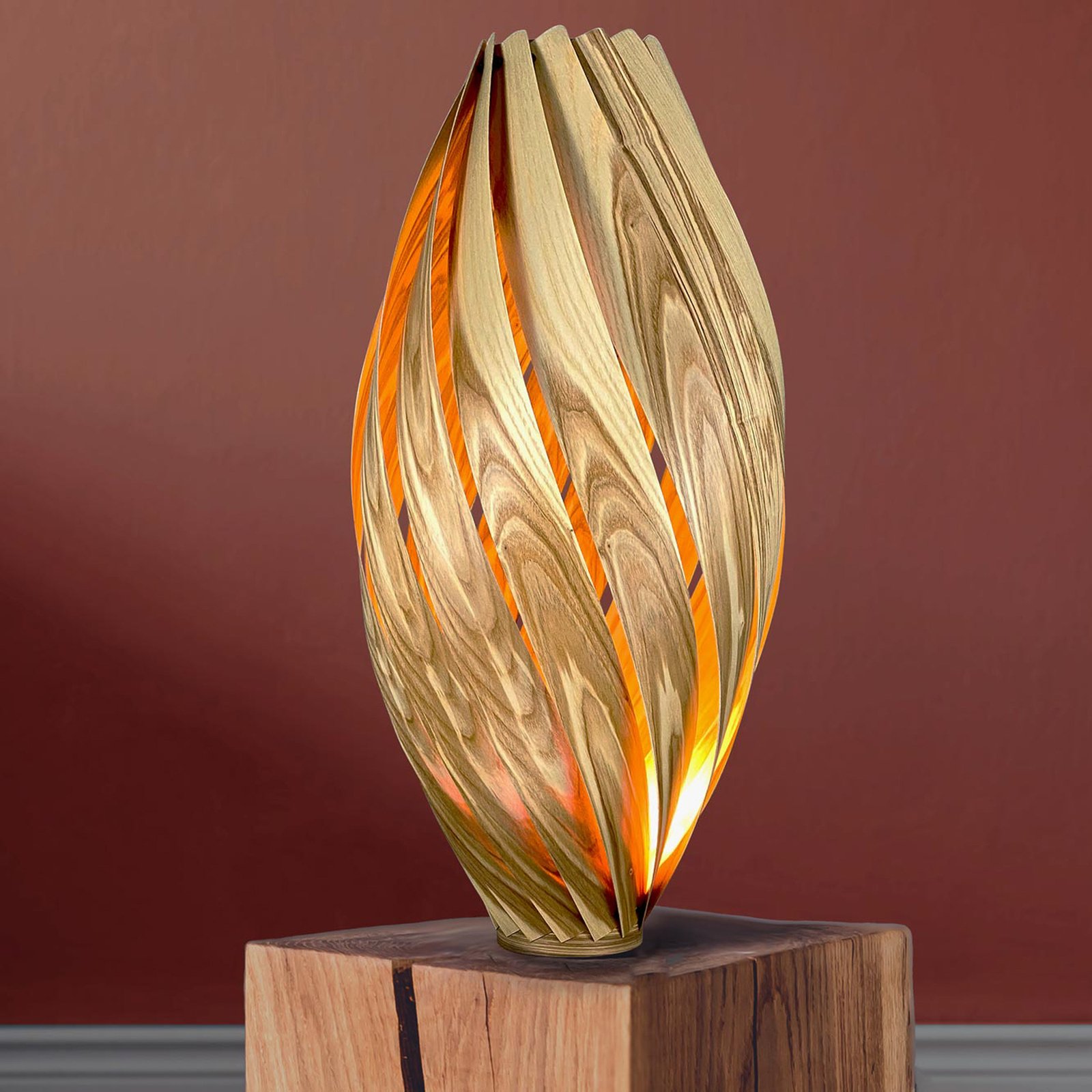 Gofurnit Ardere vloerlamp, olijf, hoogte 70 cm