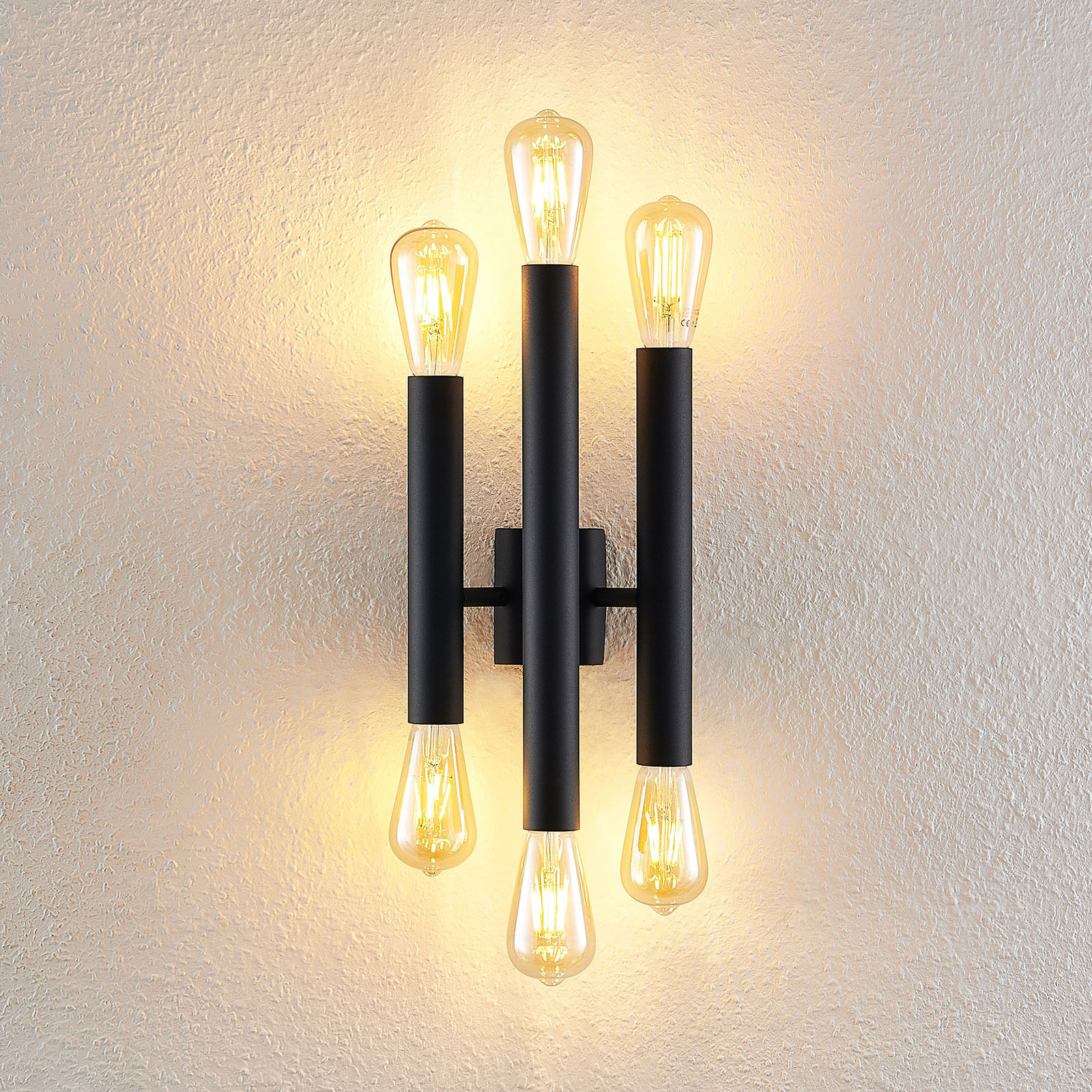 Lindby Thalija wall light, 6-bulb