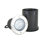 Jos Round Erd Spot IP67 Steel - Lucande