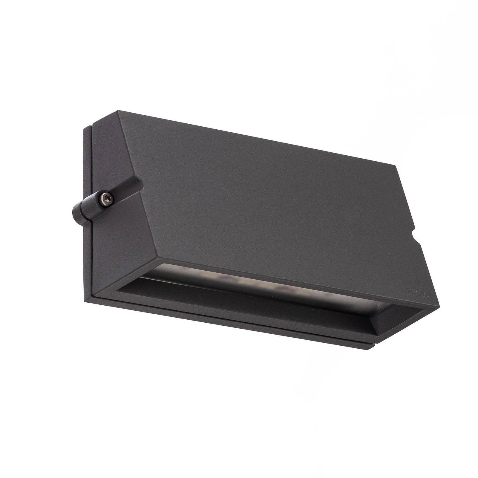 BEGA LED-Außenwandlampe 24372, grafit, Metall, CCT, IP65