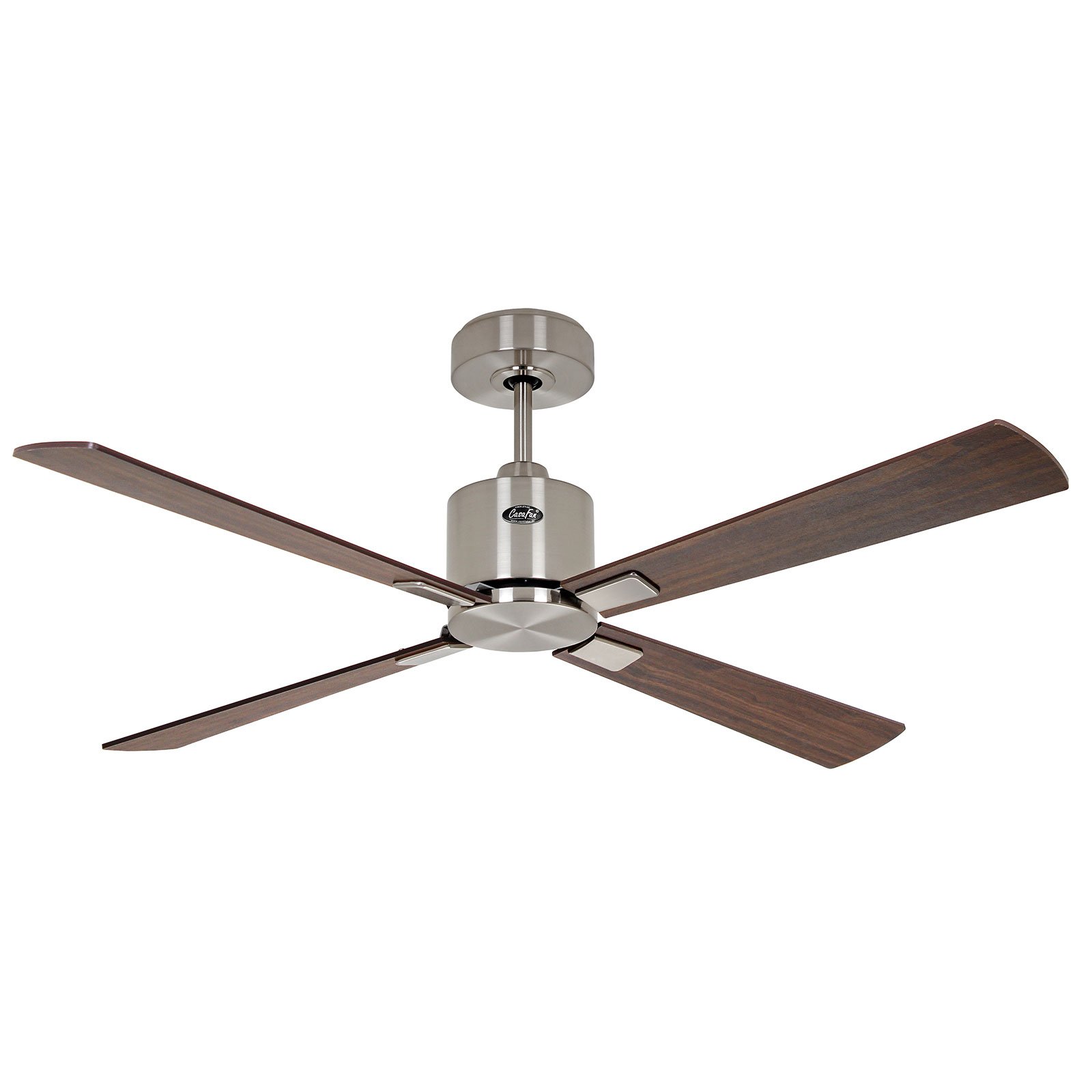 Eco Concept ceiling fan 132 cm chrome/wood