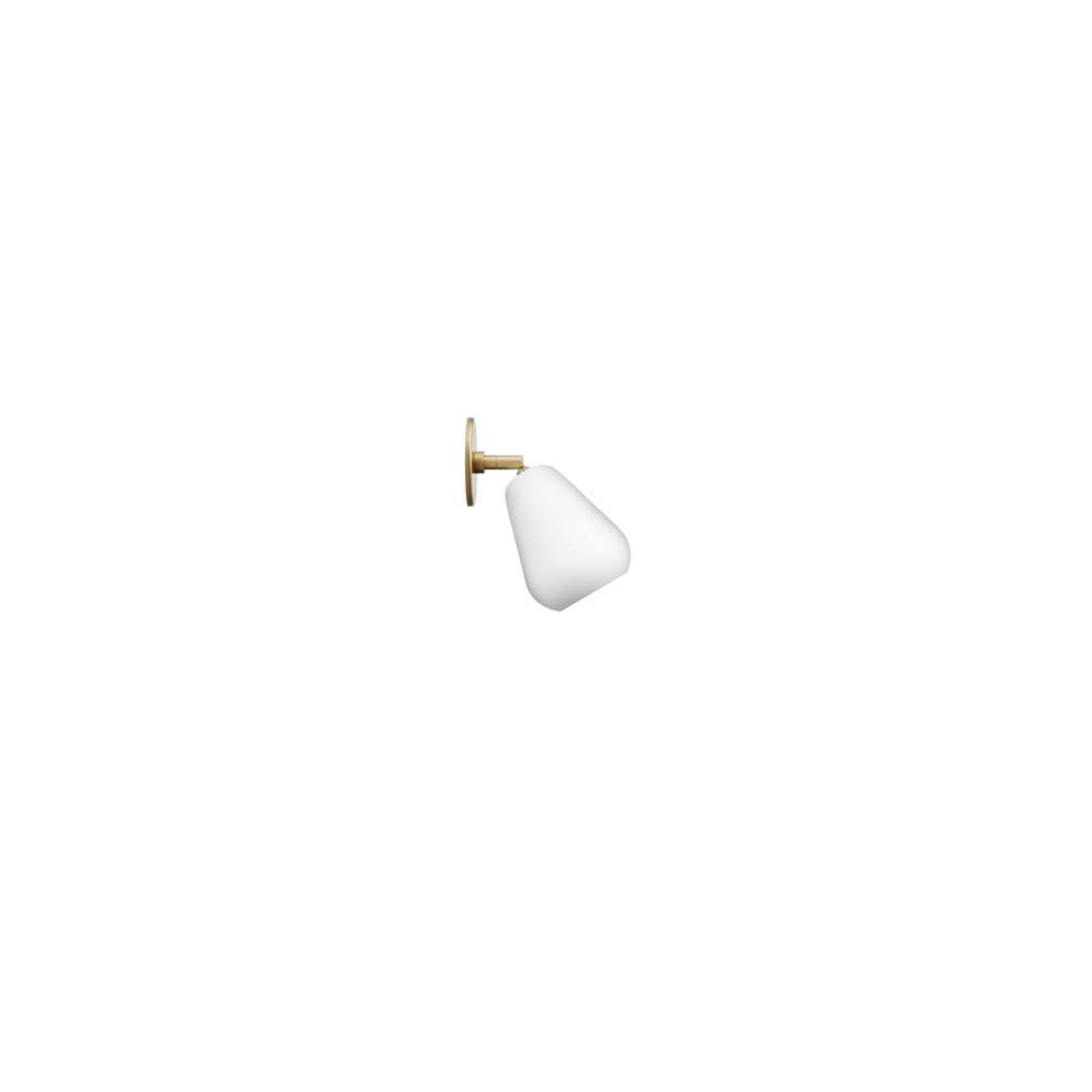 Nuura inbouwspot Anoli Spot Recessed, Ø 10 cm, wit/goud