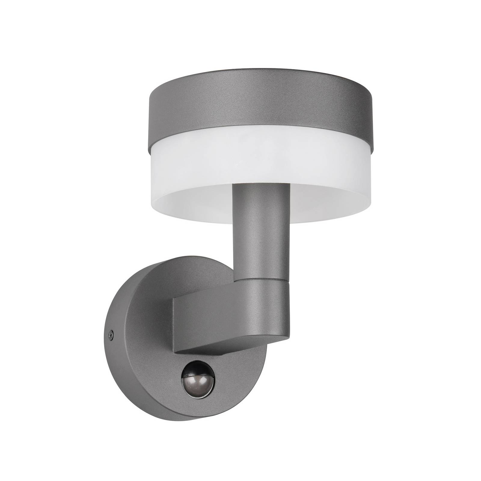LED-Außenwandlampe Mackenzie Sensor anthrazit, Alu-Druckguss