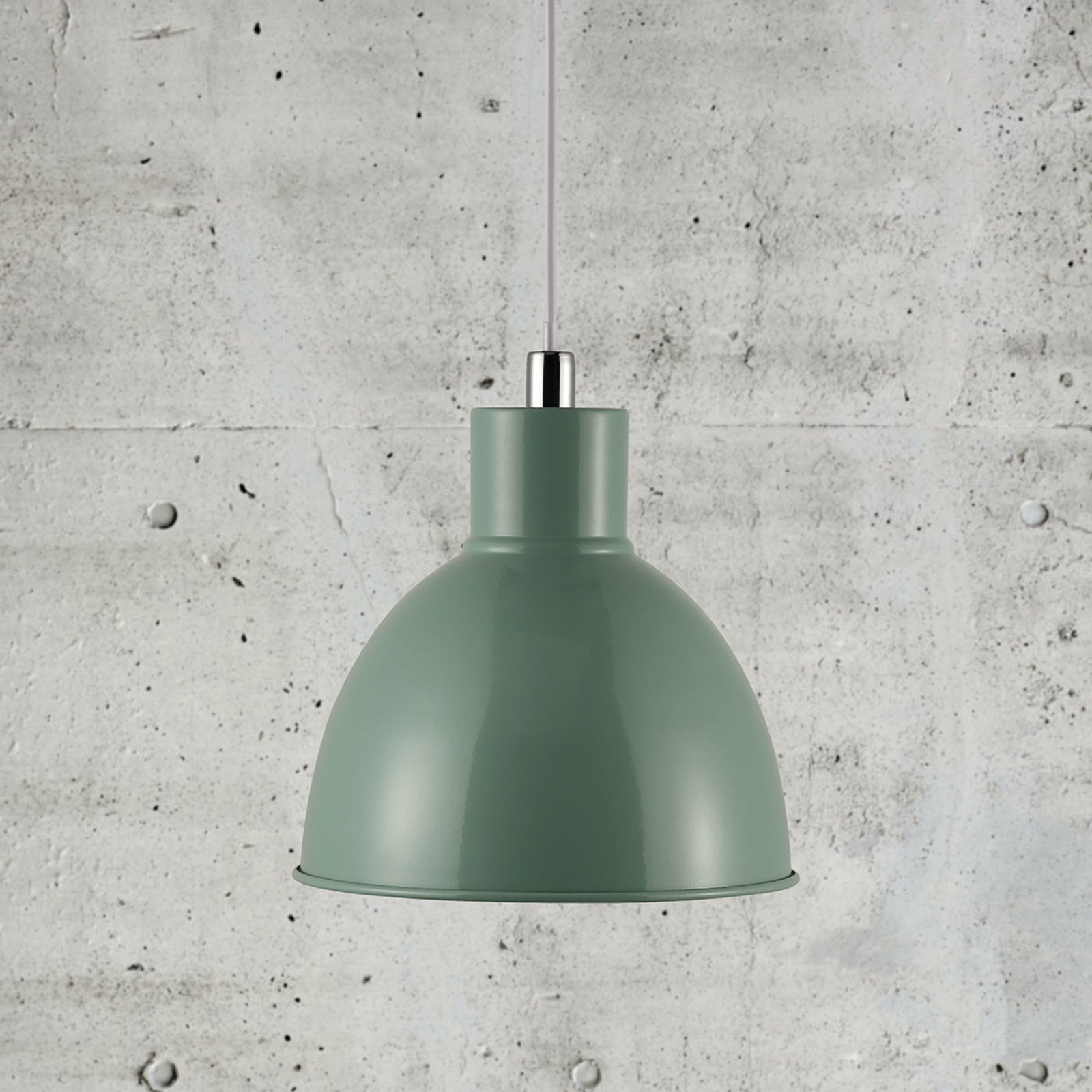 Hängeleuchte Pop mit Metallschirm