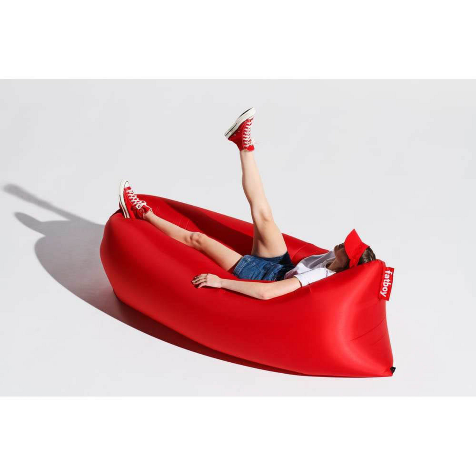 Lamzac® 3.0 Chaise Beanbag Red - Fatboy®
