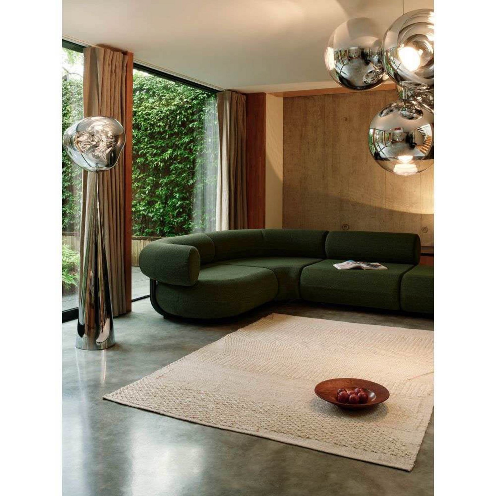 Knotty Teppich 170x240 White - Tom Dixon