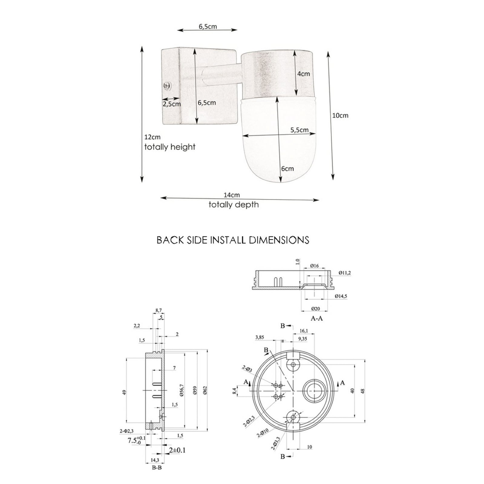 Menton Wandleuchte IP44 Brass/Opal - Markslöjd Menton Wandleuchte IP44 Brass/Opal - Markslöjd