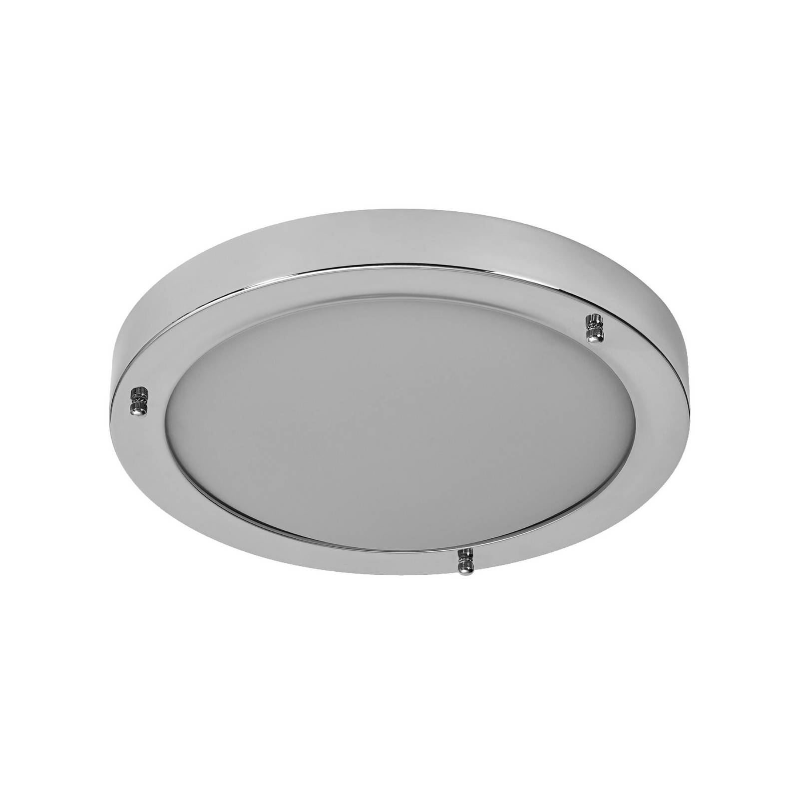 OSRAM Deckenlampe BATHROOM, chrom, Ø 31 cm, Metall/Glas IP44