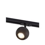 Linaro Round Trilho de luz GU10 Preto - Lindby