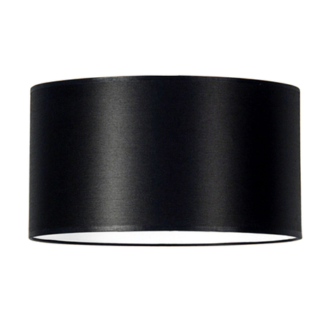 Lampenschirm Corralee Ø 50 cm Höhe 25 cm schwarz