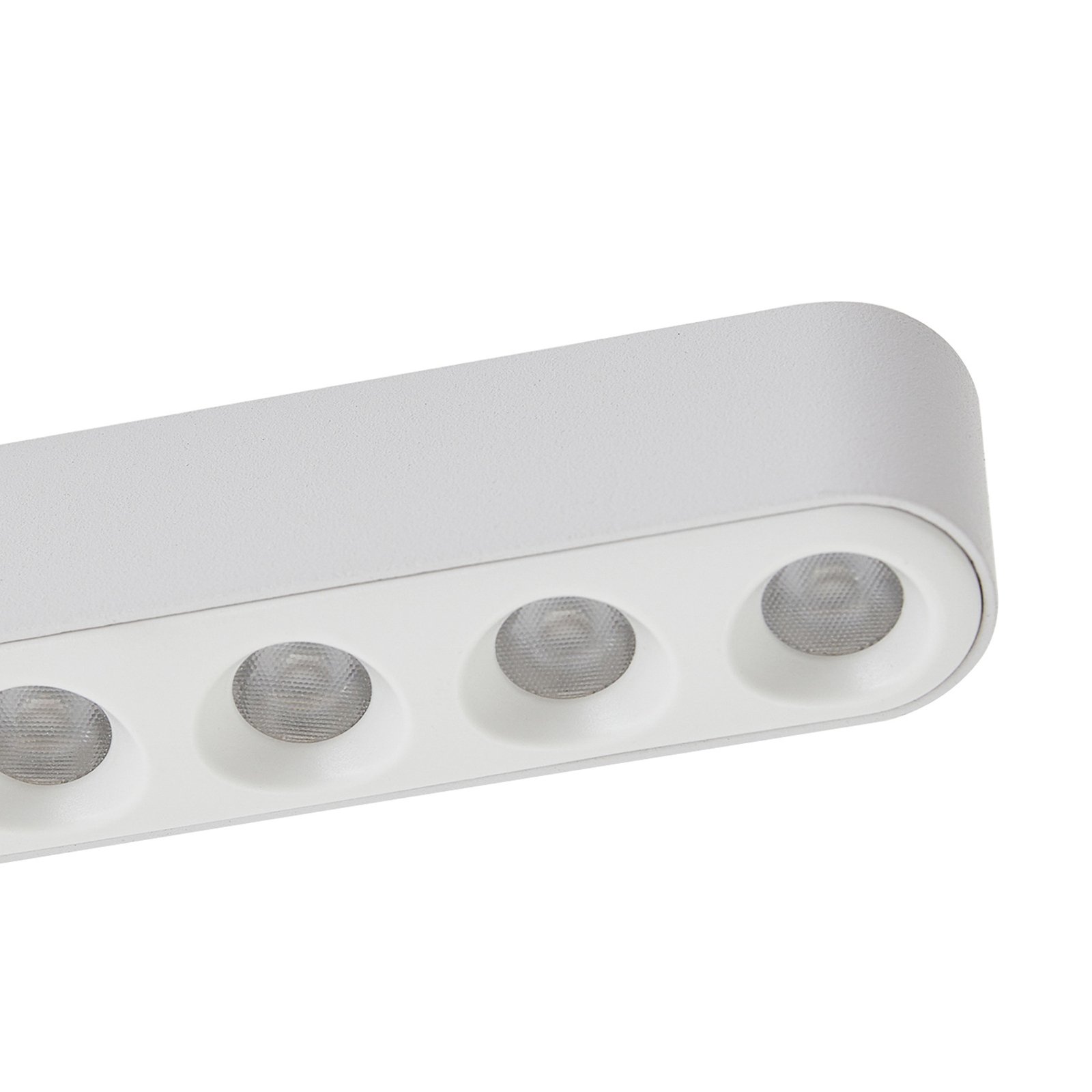 Lindby LED-spotlight Eldrin, hvit, 4 lyskilder, lyspunkter