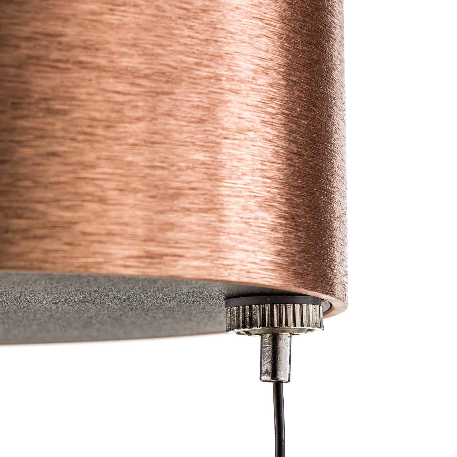 BANKAMP Impulse LED rippvalgusti 1-valgusti roosakas kuldne