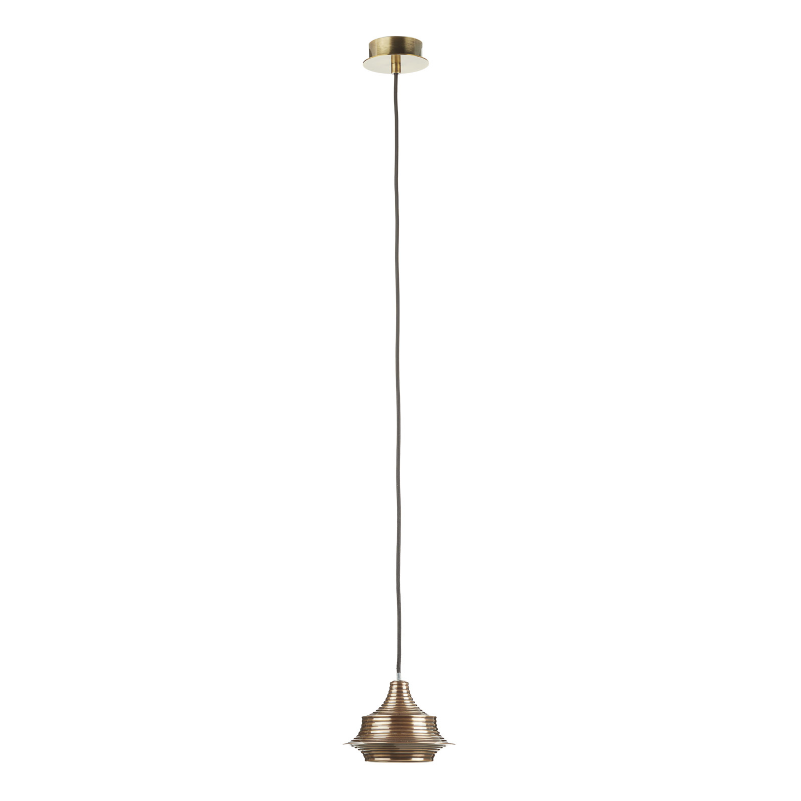 Bover Tibeta 02 - LED pendant light, antique brass