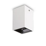 Ideal Lux downlight Nitro Square wit hoogte 12 cm, metaal