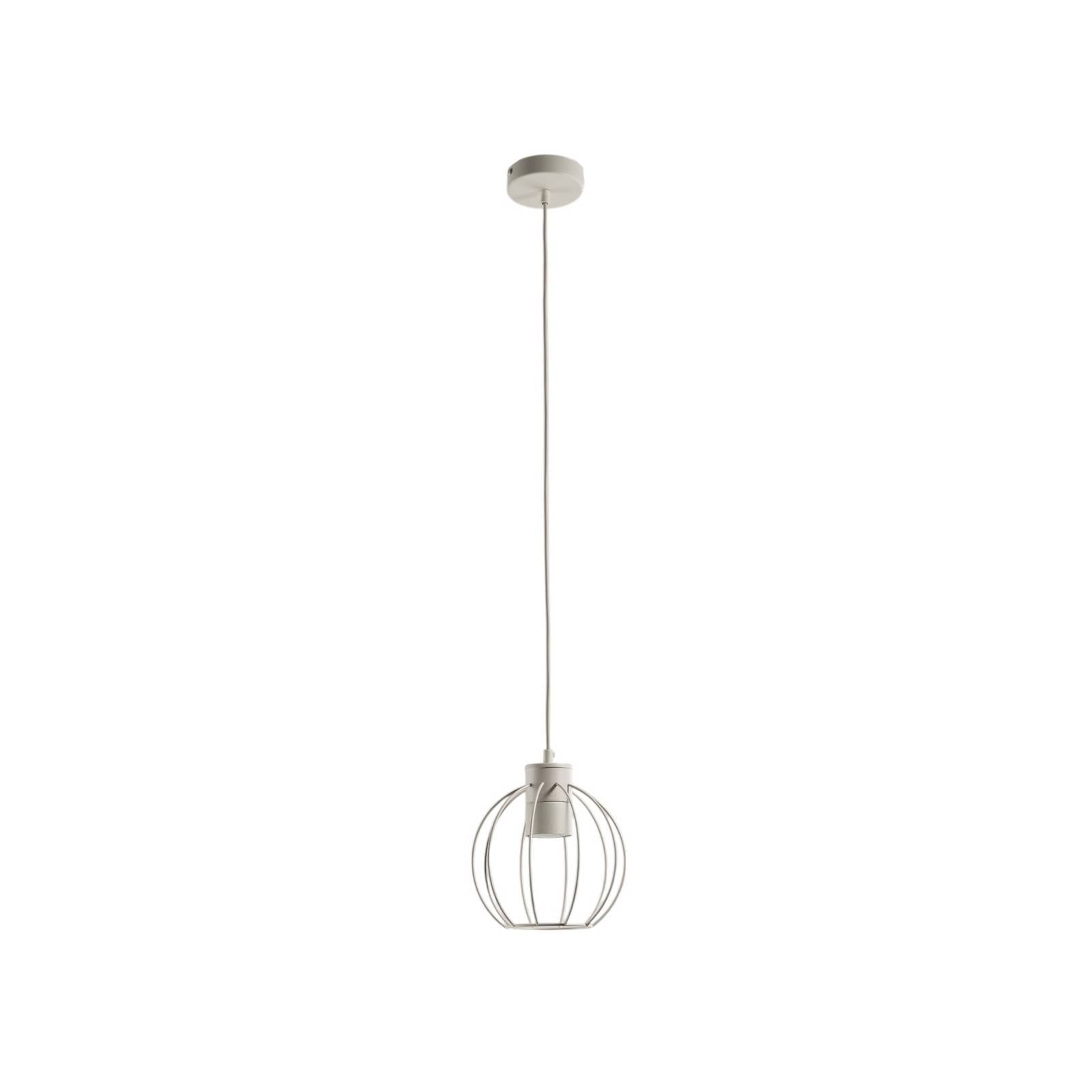 Hängelampe STARLIGHT, cremeweiß, 1-flammig, Ø 18 cm, Metall