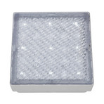 Walkover LED recessed floor light, IP68