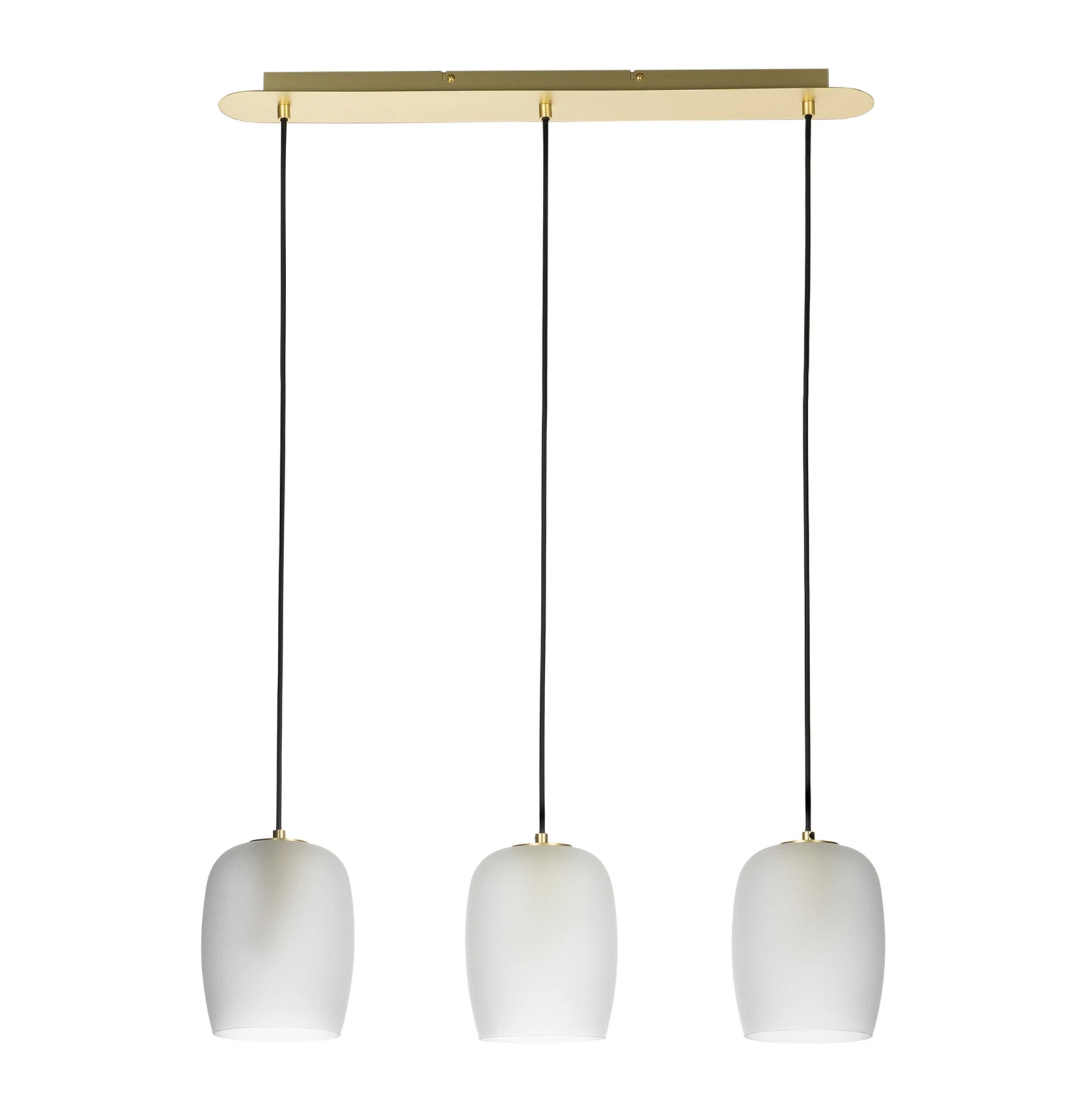 Lucande Taylan hänglampa med 3 lampor och avlång design