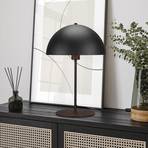 NOLA table lamp, height 45 cm, black/gold