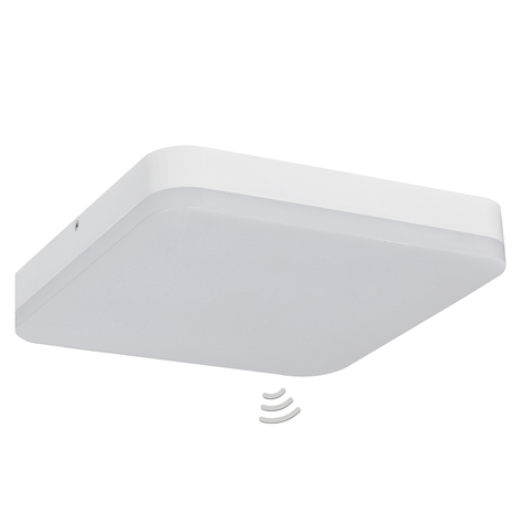 Milex LED-taklampe med sensor, 3 000 K, IP44
