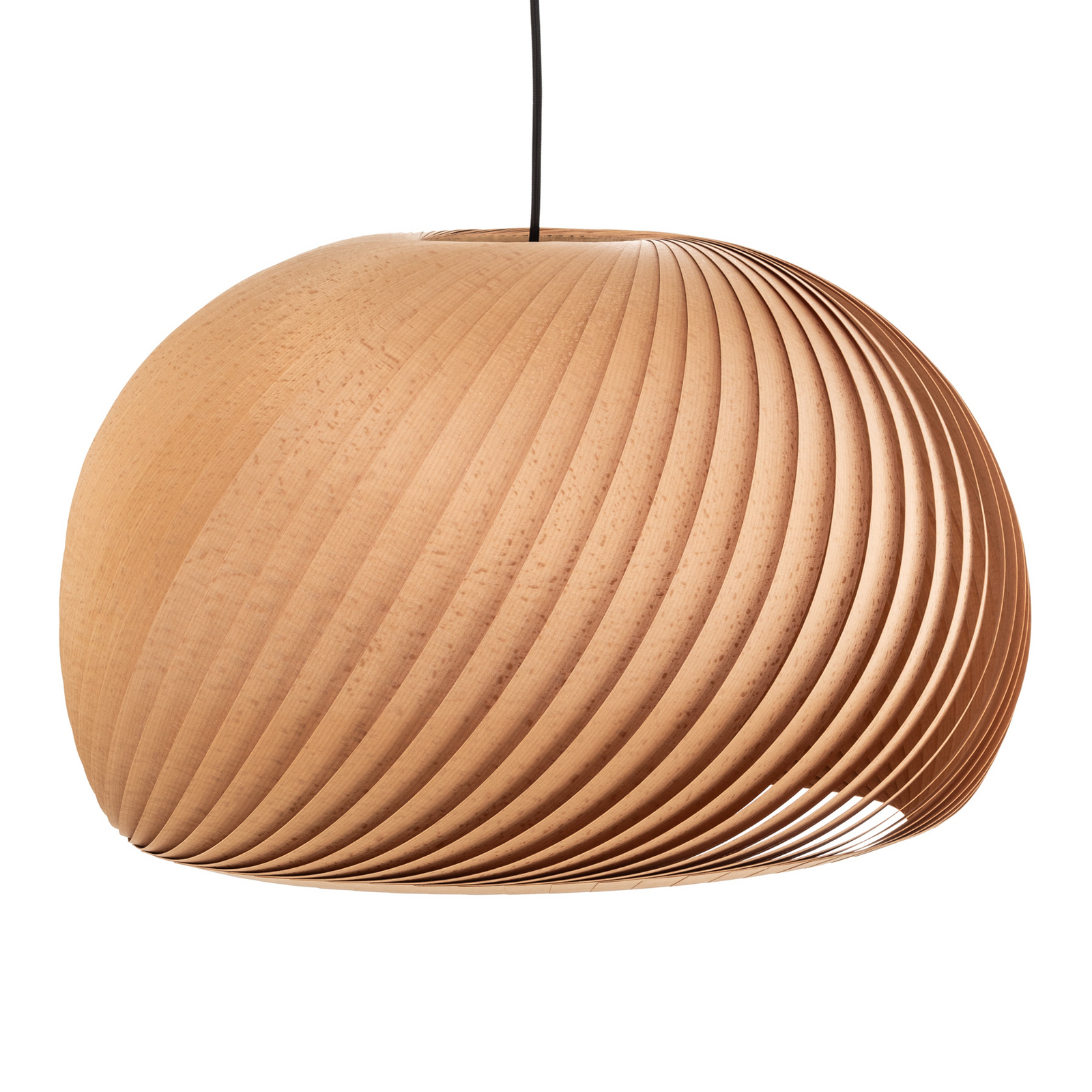 Janne lógó világítás, bükkfa, Ø 53 cm, E27