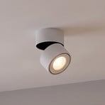 Arcchio LED-downlight Rotari, hvit, 1 lyskilde, 1987lm