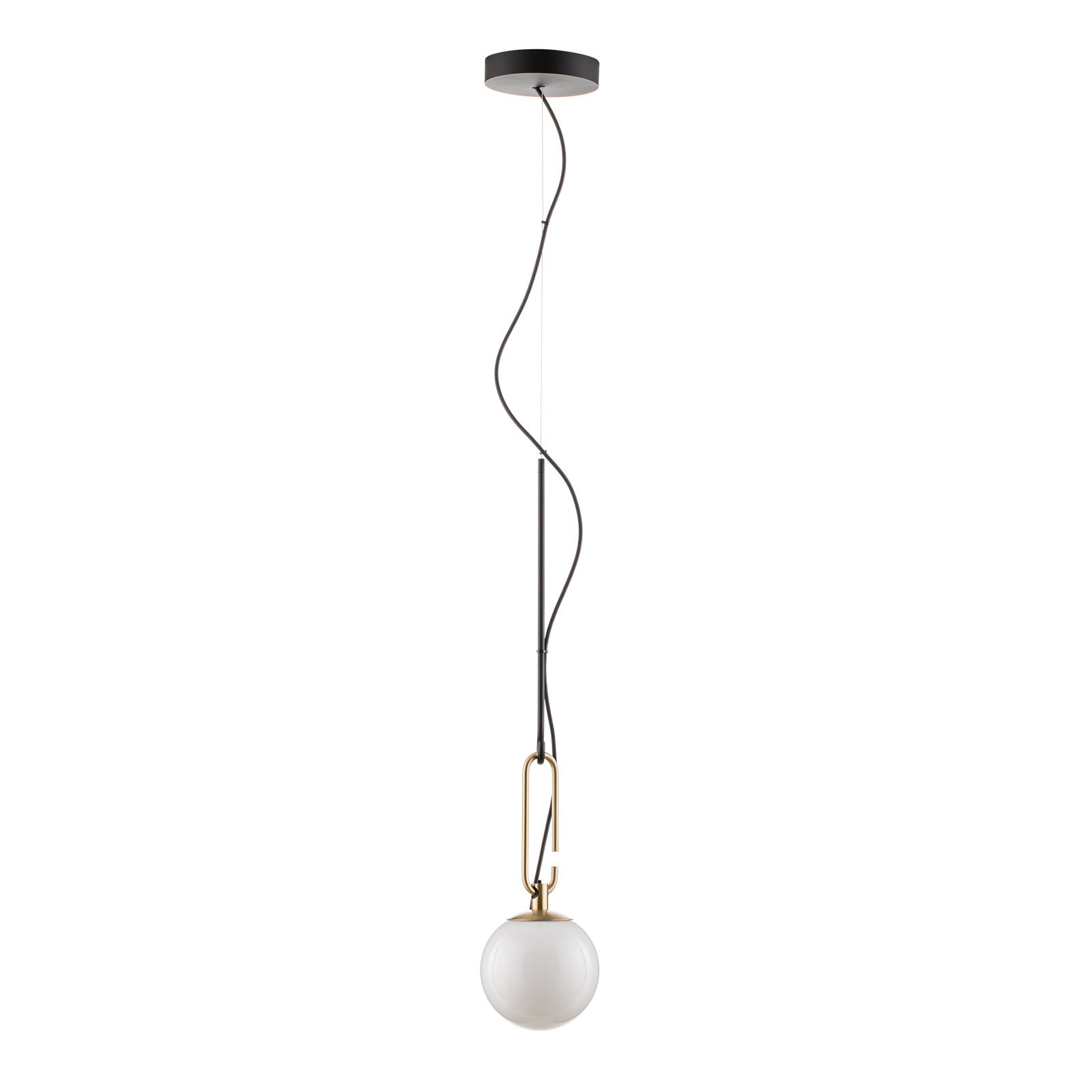 Nh 14 S Závěsné Světlo Black/Brass - Artemide - Artemide