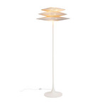 Lampe sur pied KARE Facile, blanc, acier/polyester, G9