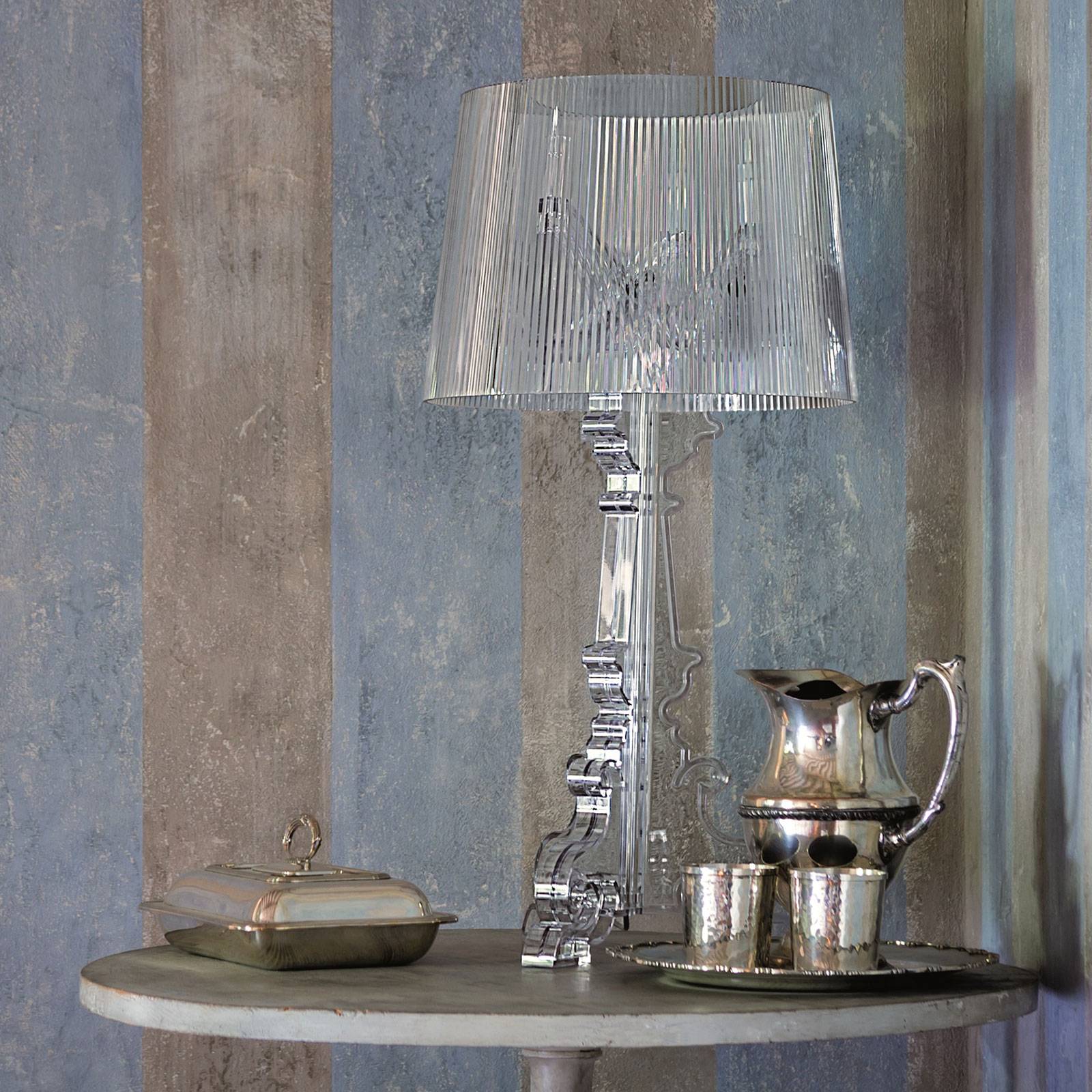 Kartell Bourgie - lampa stołowa LED, przezroczysta