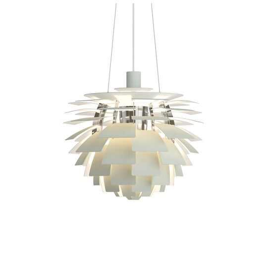 PH Artichoke hengelampe, grønn/krom, Ø48 cm – Louis Poulsen