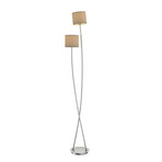 Juljana 2 Floor Lamp Taupe - Lucande