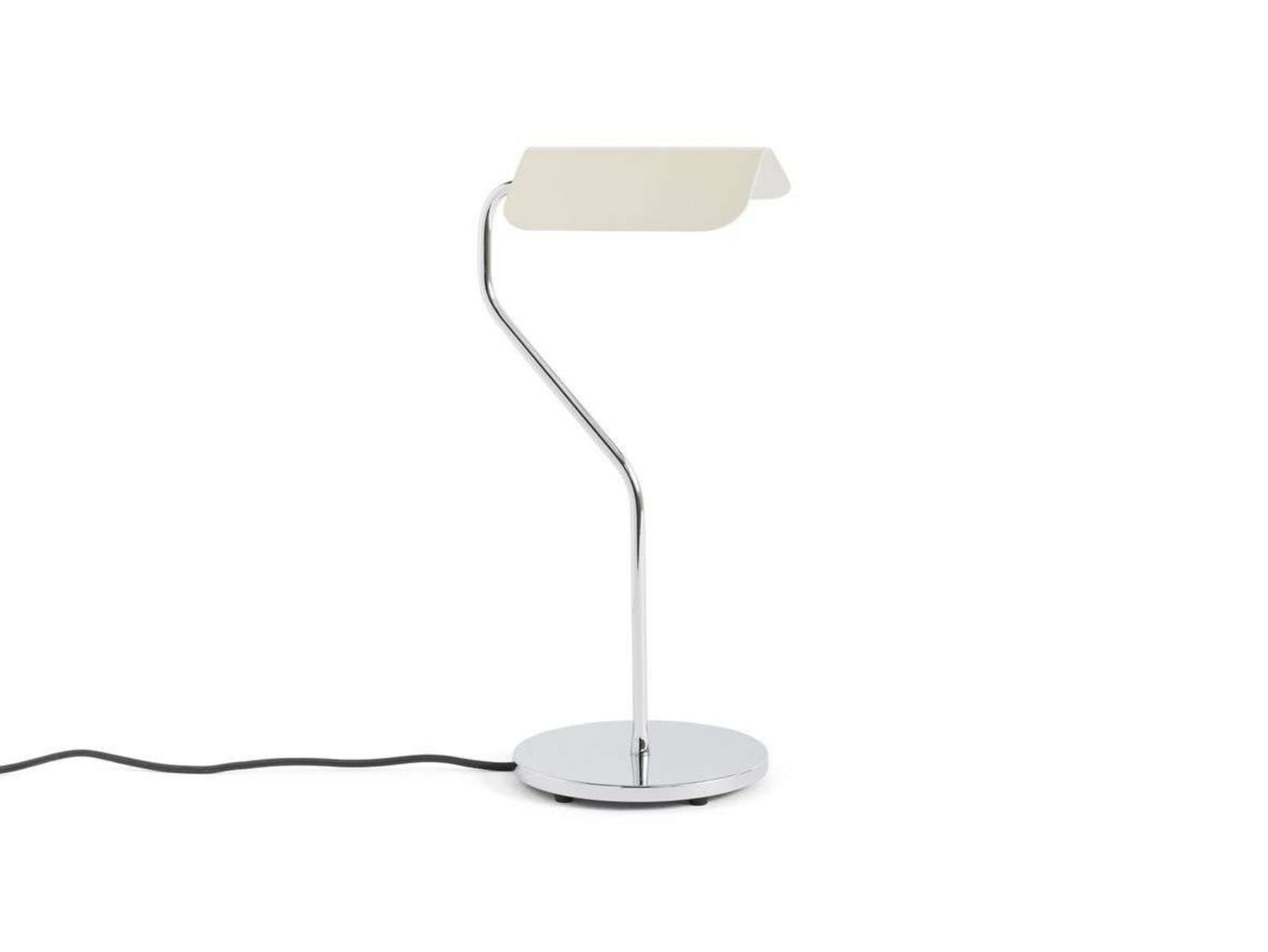 Apex Tischleuchte Oyster White HAY - Wohnzimmer - Aluminium