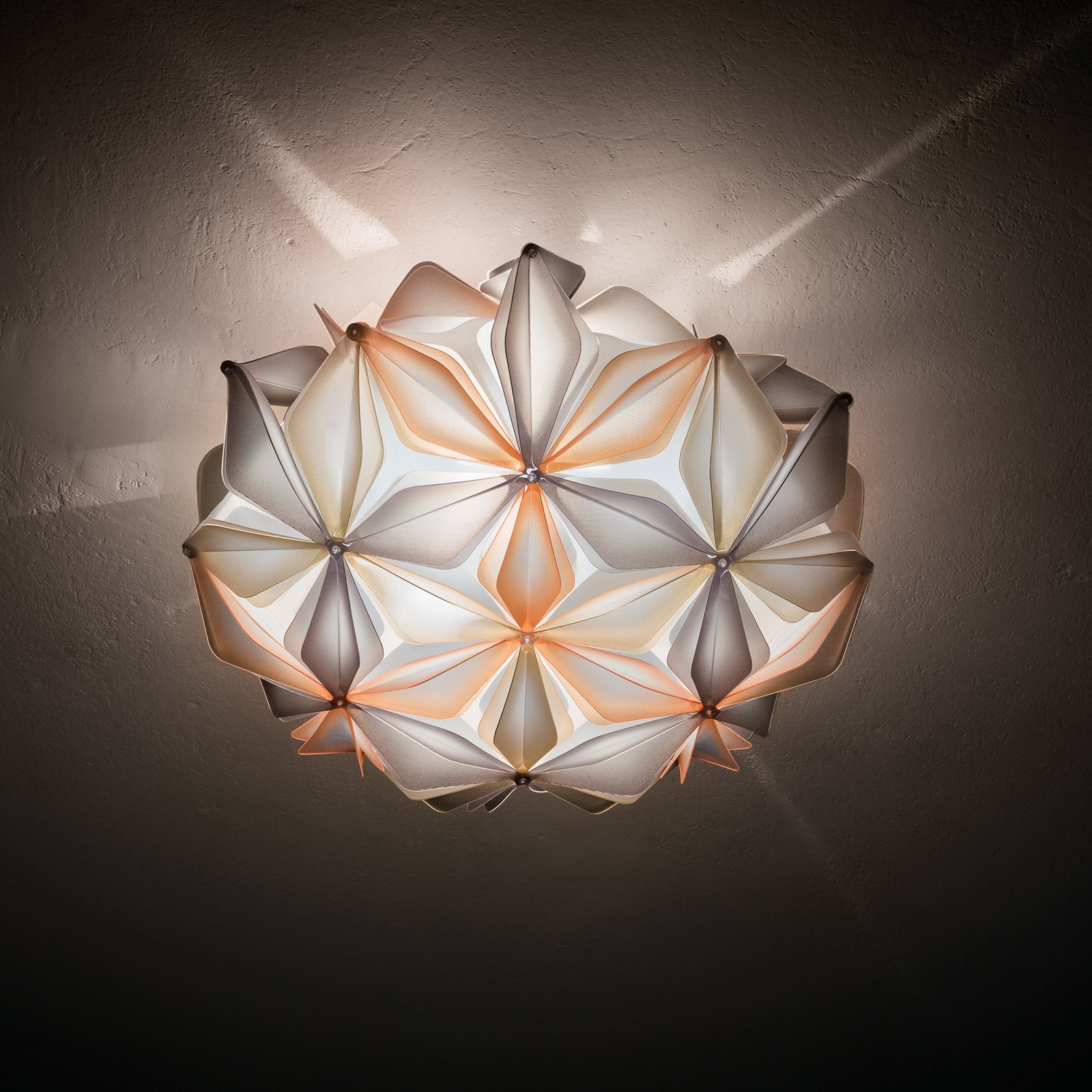 La Vie Stropní Lampa/Nástěnné Svítidlo Ø50 Amber - Slamp