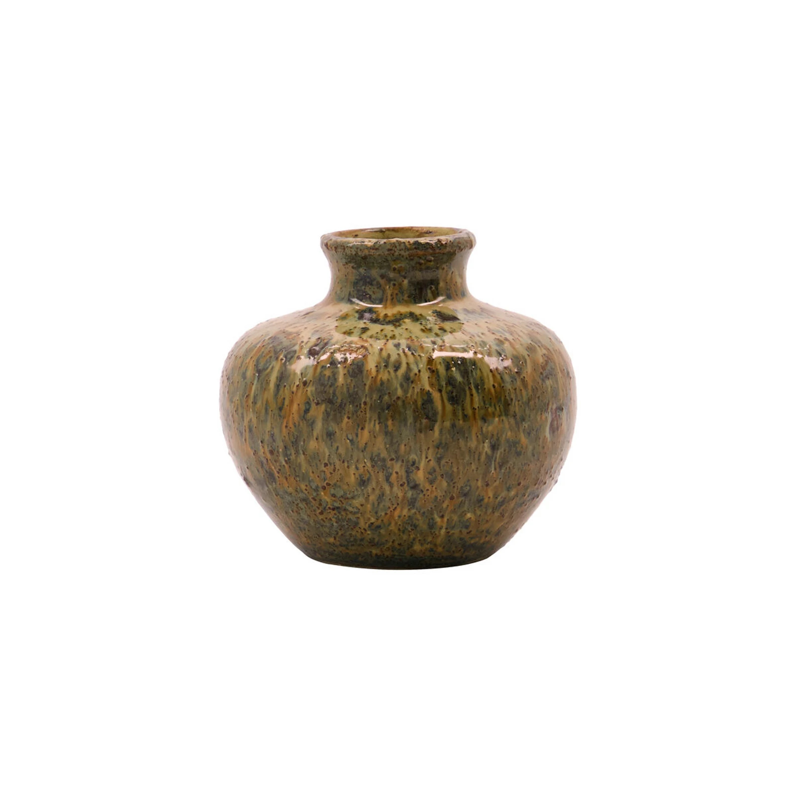 HDBodi Vase, braun, Höhe 9 cm, Keramik - House Doctor