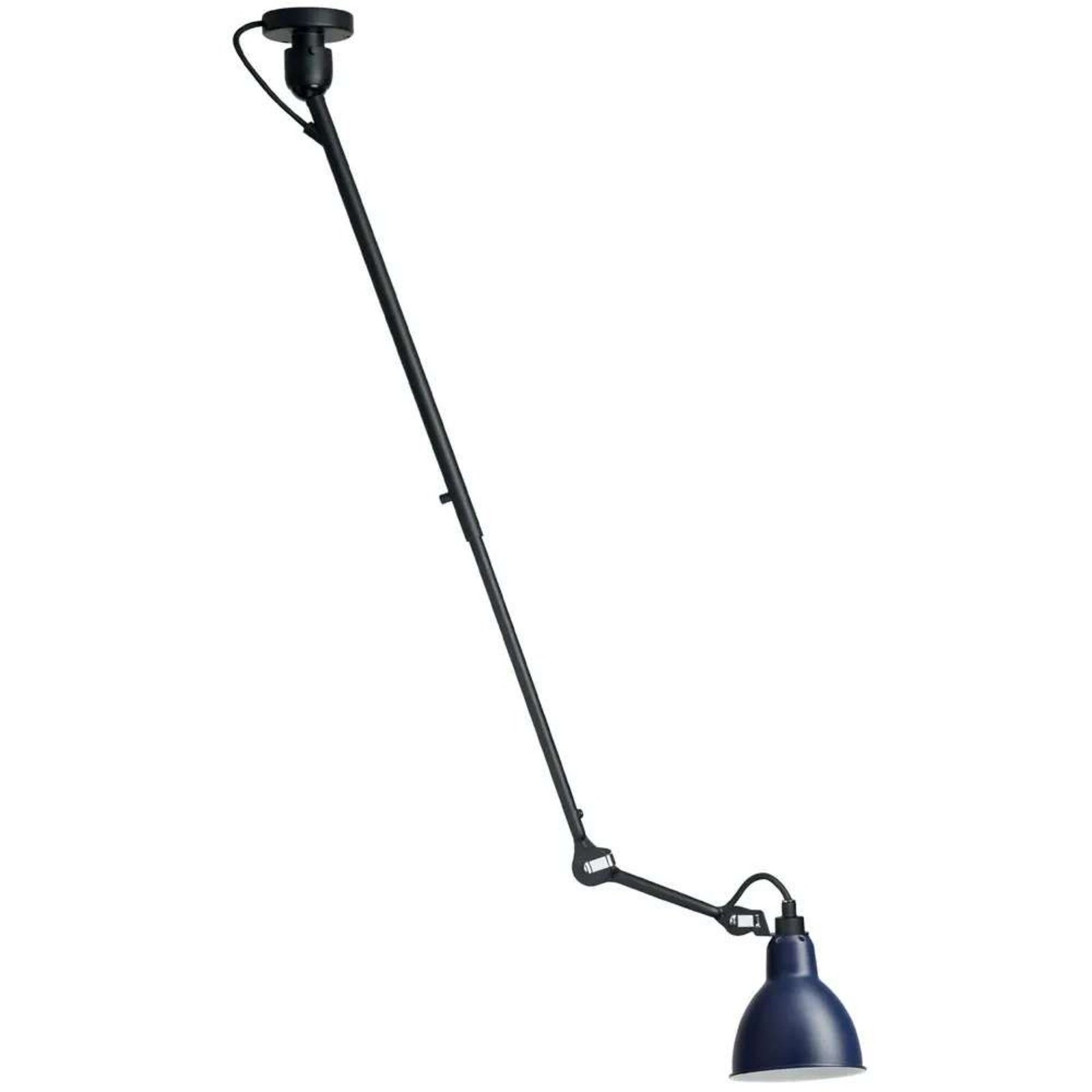 302 L Ceiling Lamp Black/Blue - Lampe Gras