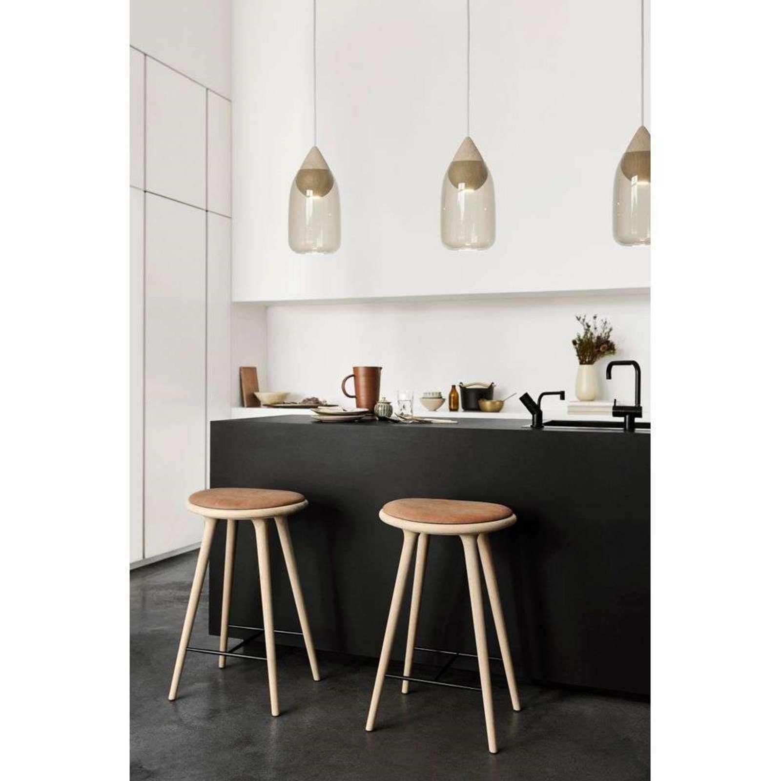 Liuku Pendant Drop Black/Transparent - Mater