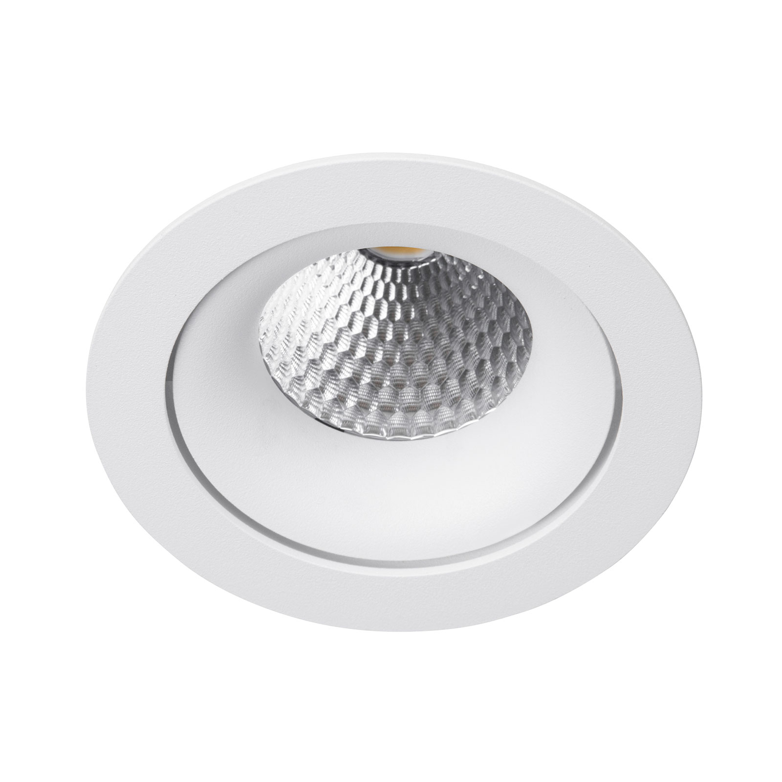 LED vestavné bodové svítidlo Carda Piccolo, bílé, 18 stupňů