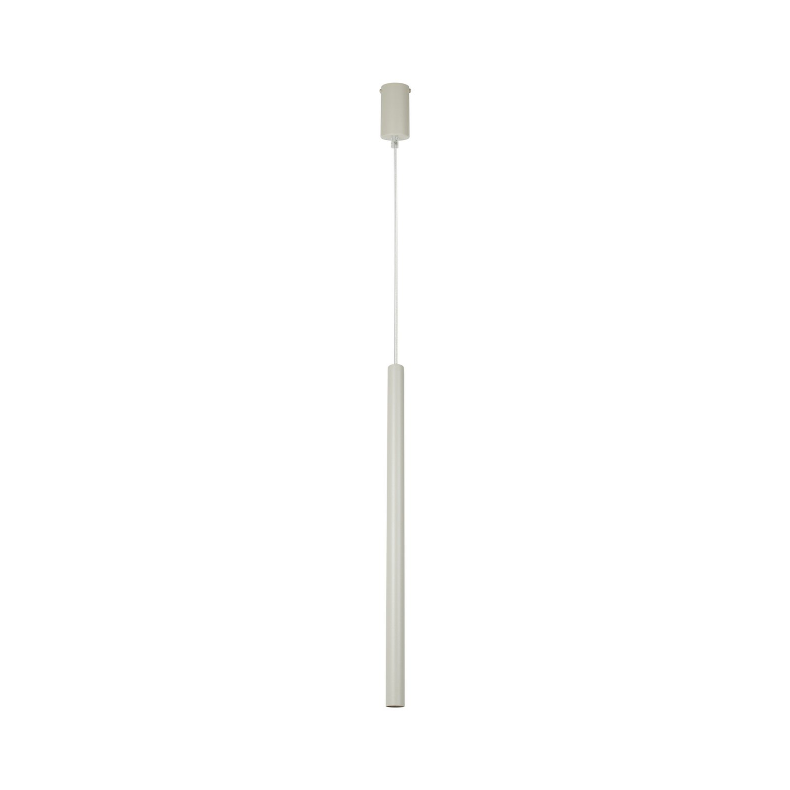 Hanglamp Sopel 1, taupe, 1-lamp, staal, G9, Ø 5 cm