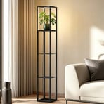 Lindby LED-Stehleuchte Birta, stehend, Regal, Höhe 155 cm