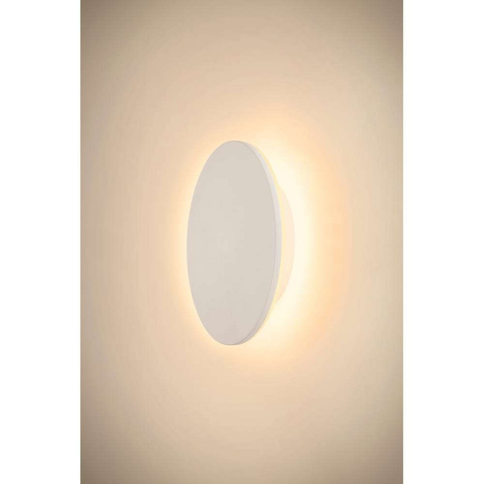 D-Ring V&auml;gglampa Up/Down M IP65 White SLV - Aluminium