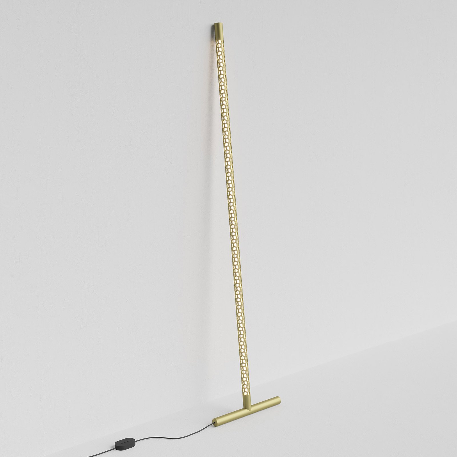 Squiggle F1 Stehleuchte 2700K Gold - Rotaliana