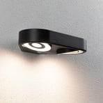 Paulmann LED-Sensor-Außenwandlampe Silma, 2-flg. Metall IP44