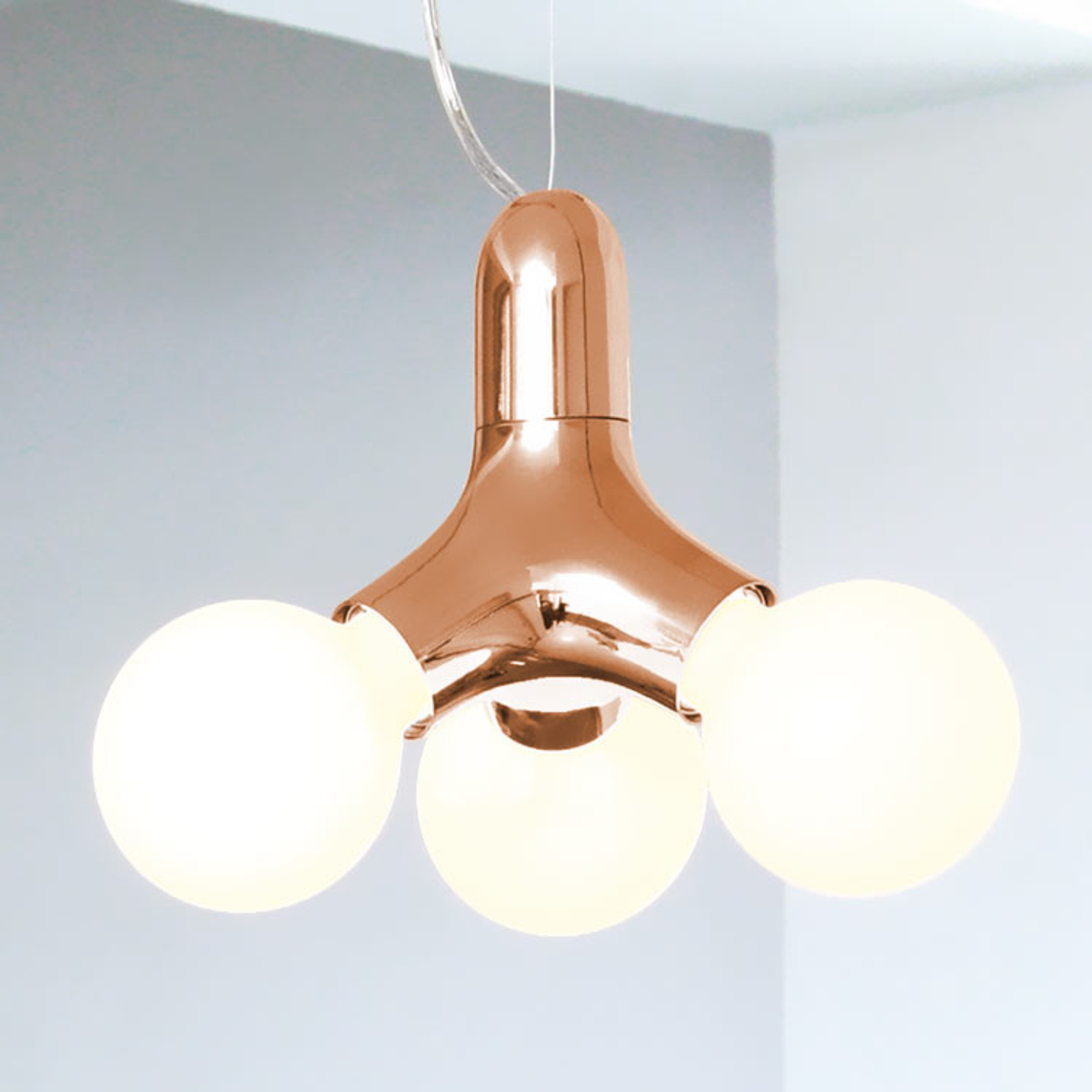 next DNA Single - hanging light in copper