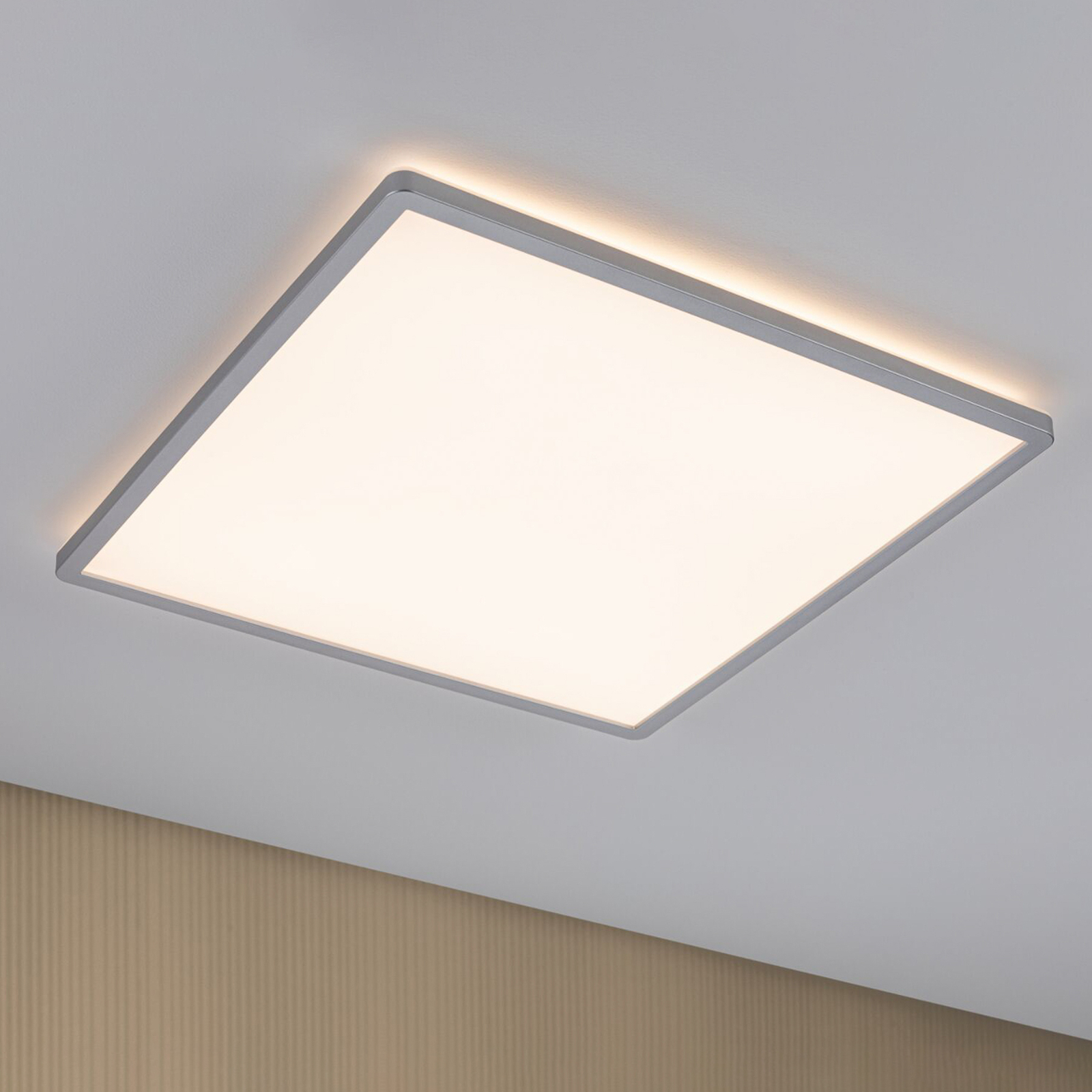 Paulmann Atria Shine LED-panel 42x42 cm mat krom