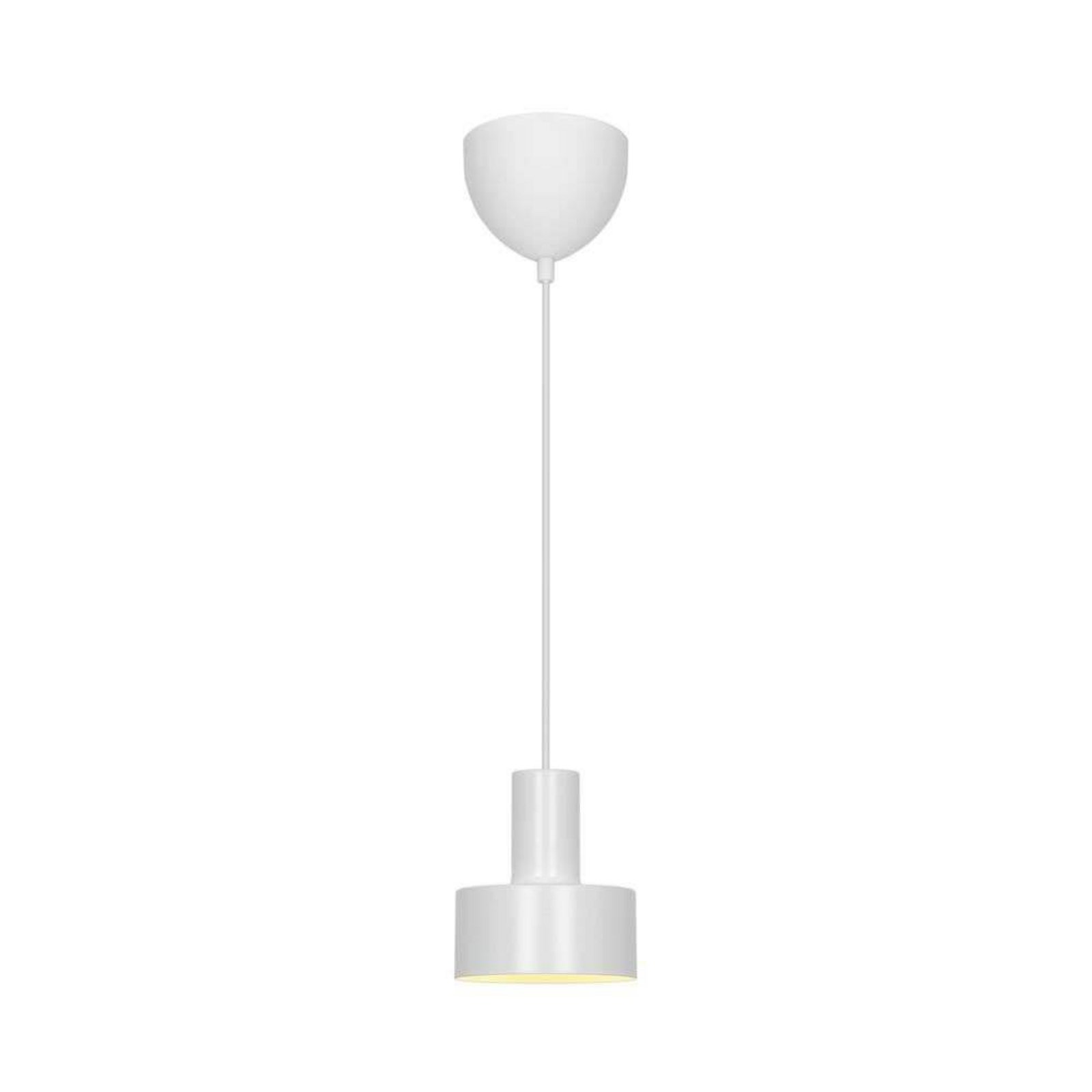 Hengelampe Matis, hvit, Ø 13 cm, metall