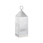 Kartell LED-es újratölthető asztali lámpa Lantern, kristály,