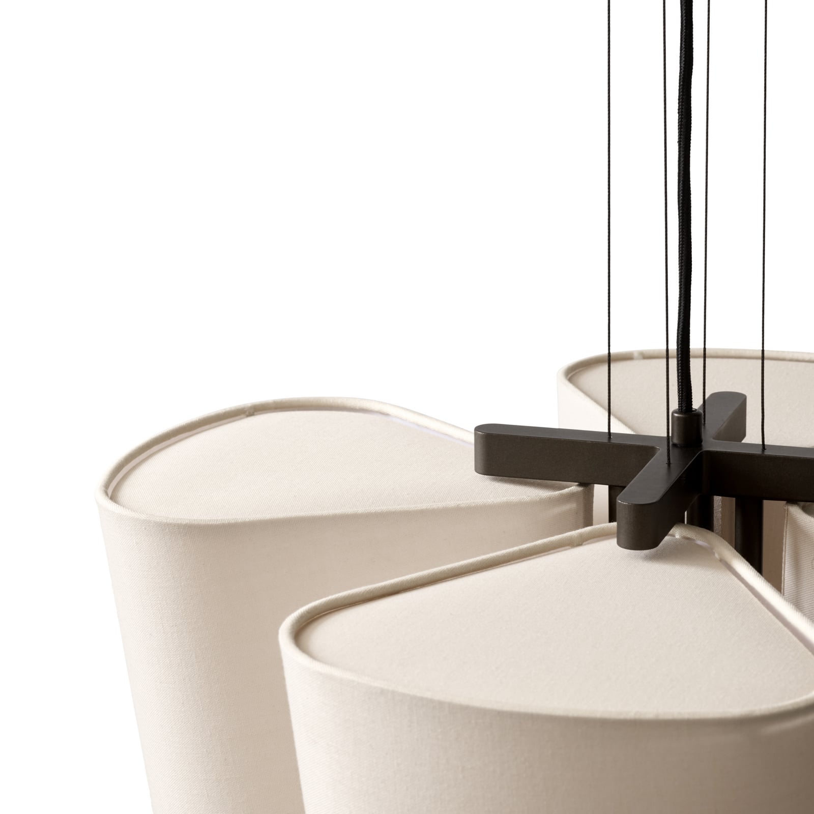 Bella SC115 hanging light, Ø 54 cm, beige, 4-bulb - &TRADITION Bella SC115 hanging light, Ø 54 cm, beige, 4-bulb - &TRADITION